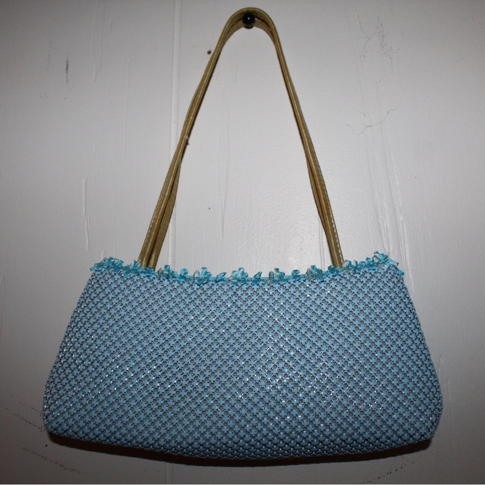 Vintage Blue Purse
